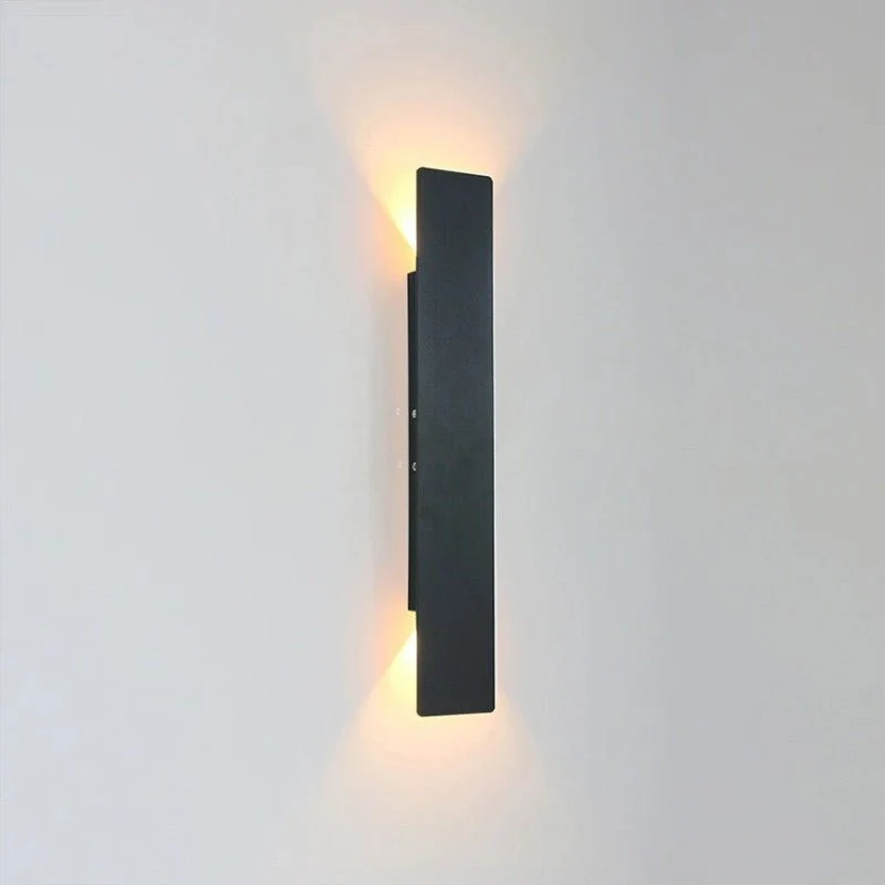 Aluminium LED Wandlamp Buiten Weerbestendig IP65 Warm en Koud Wit Buitenverlichting voor Tuin Terras Entree | Sansoti