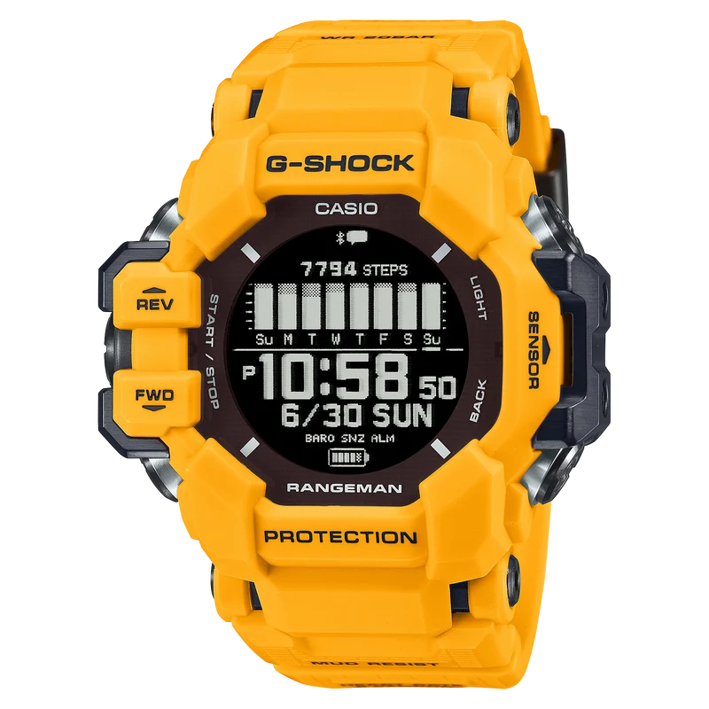 Casio G-Shock Pro GPR-H1000-9ER Herrenuhr • GPS & Herzfrequenzmessung • Bio-Resin Gehäuse