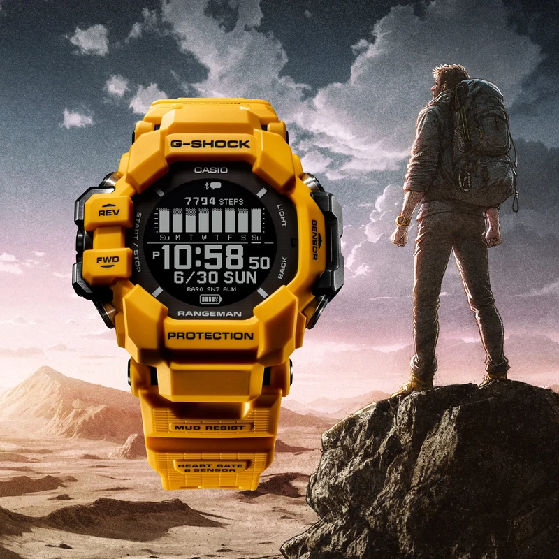 Casio G-Shock Pro GPR-H1000-9ER Herrenuhr • GPS & Herzfrequenzmessung • Bio-Resin Gehäuse