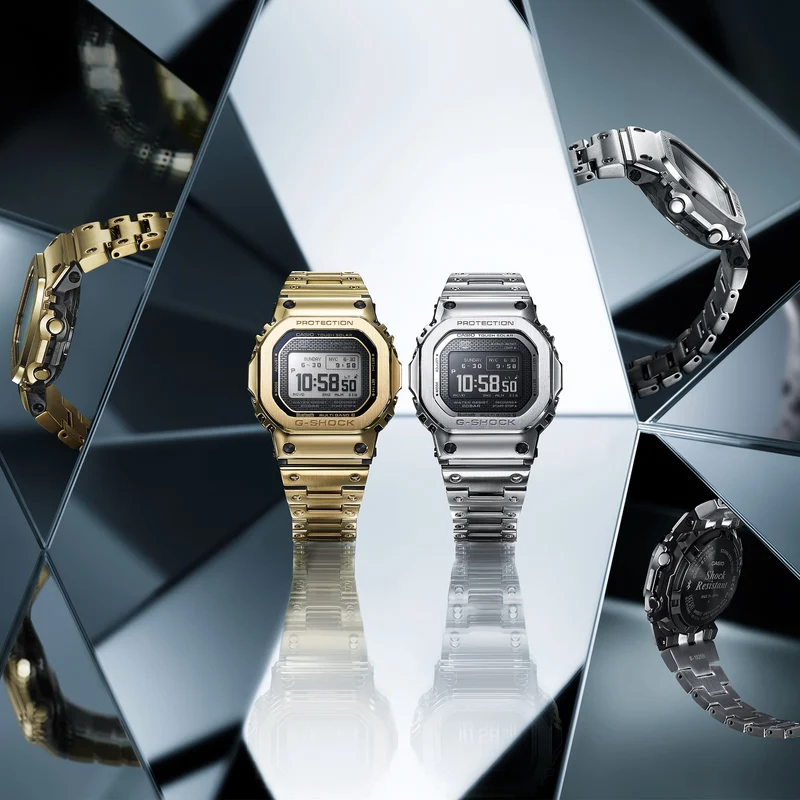 Casio G-Shock GMW-BZ5000GD-9ER Herrenuhr • Full-Metal Solar • Multiband 6 Funk