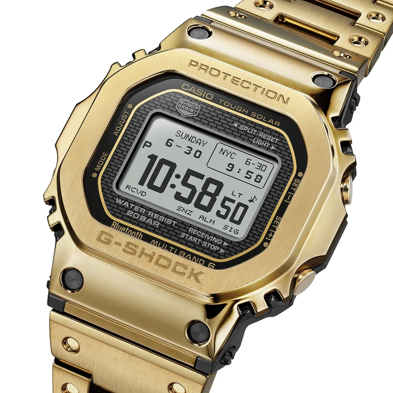 Casio G-Shock GMW-BZ5000GD-9ER Herrenuhr • Full-Metal Solar • Multiband 6 Funk