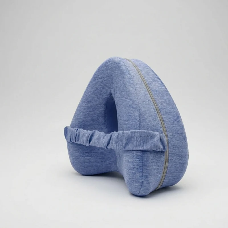 Ergonomisch Beenkussen Zijslaper Hart Vorm Heup Verlichting Verstelbare Band Ademend Mesh Slaapcomfort | Sansoti