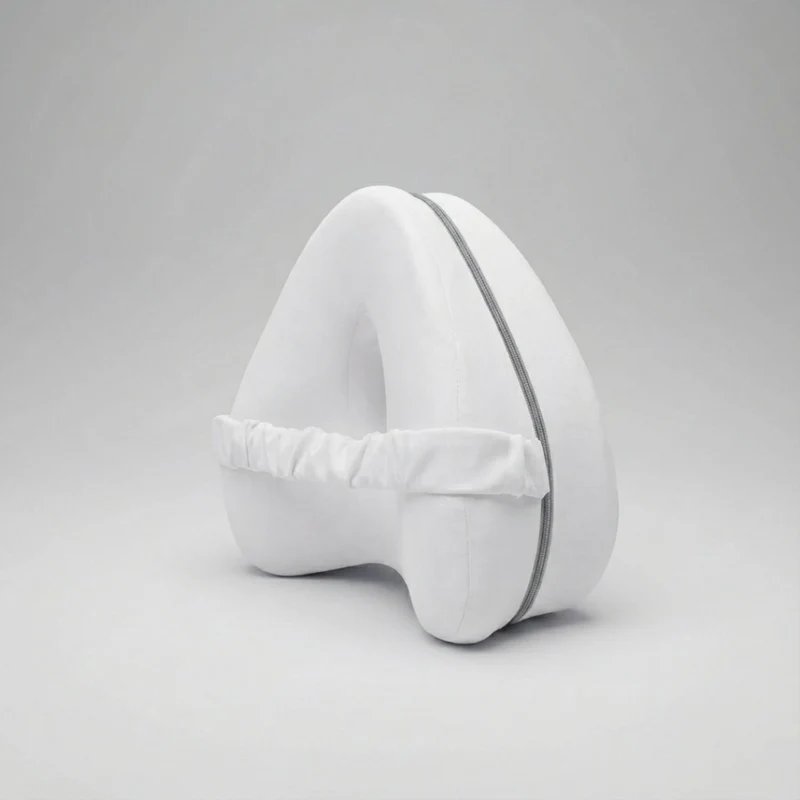 Ergonomisch Beenkussen Zijslaper Hart Vorm Heup Verlichting Verstelbare Band Ademend Mesh Slaapcomfort | Sansoti