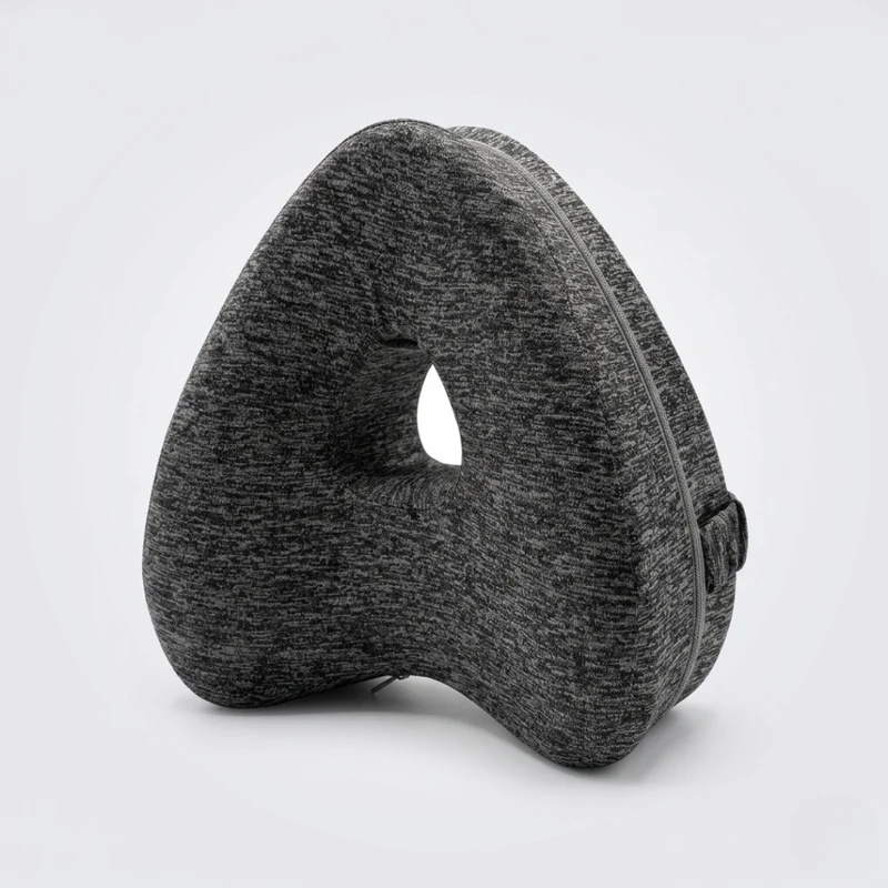 Ergonomisch Beenkussen Zijslaper Hart Vorm Heup Verlichting Verstelbare Band Ademend Mesh Slaapcomfort | Sansoti