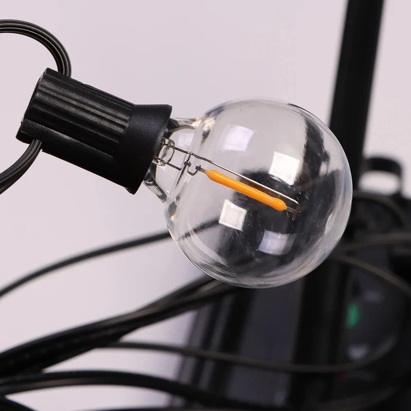 Solar Lichtsnoer Buiten 7m-15m Warm Licht Tuin Terras Zonne-energie Sfeerlicht Waterdicht Buitenverlichting | Sansoti