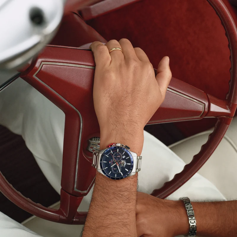 Tommy Hilfiger Bank 1792261 Herren • Quarzwerk • Klassisches Design