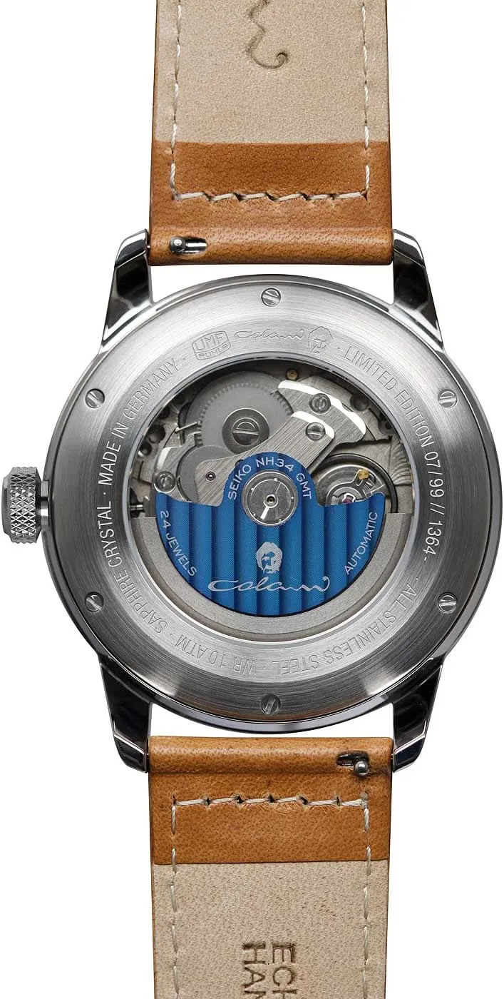 Colani Luigi Colani Edition UMF-1364-5 Herrenuhr • Biodynamisches Design • GMT Automatikwerk