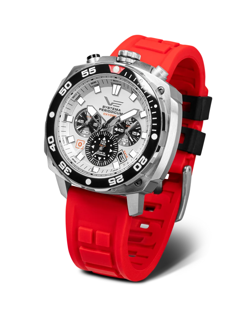 Vostok Europe Systema Periodicum VK67-650A722 Herrenuhr • Bullhead-Design • 20 ATM