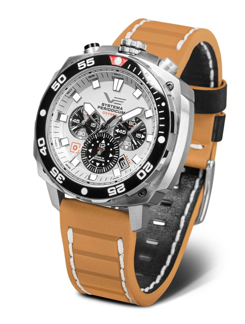 Vostok Europe Systema Periodicum VK67-650A722 Herrenuhr • Bullhead-Design • 20 ATM
