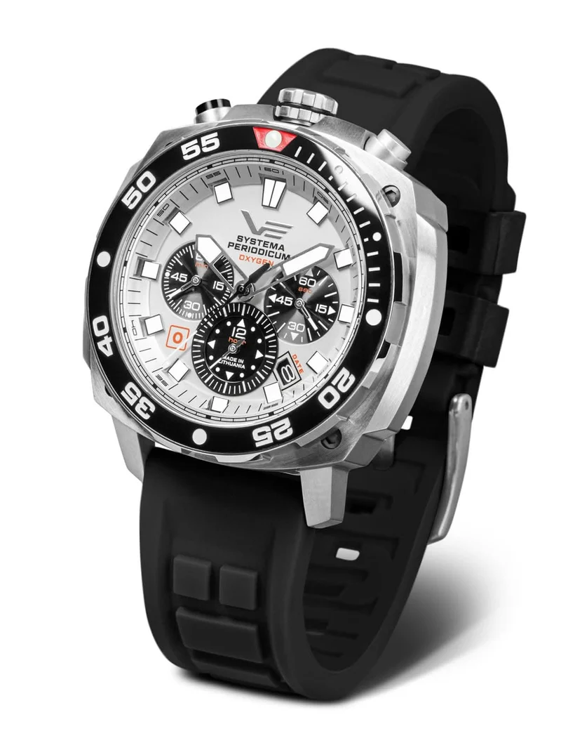 Vostok Europe Systema Periodicum VK67-650A722 Herrenuhr • Bullhead-Design • 20 ATM