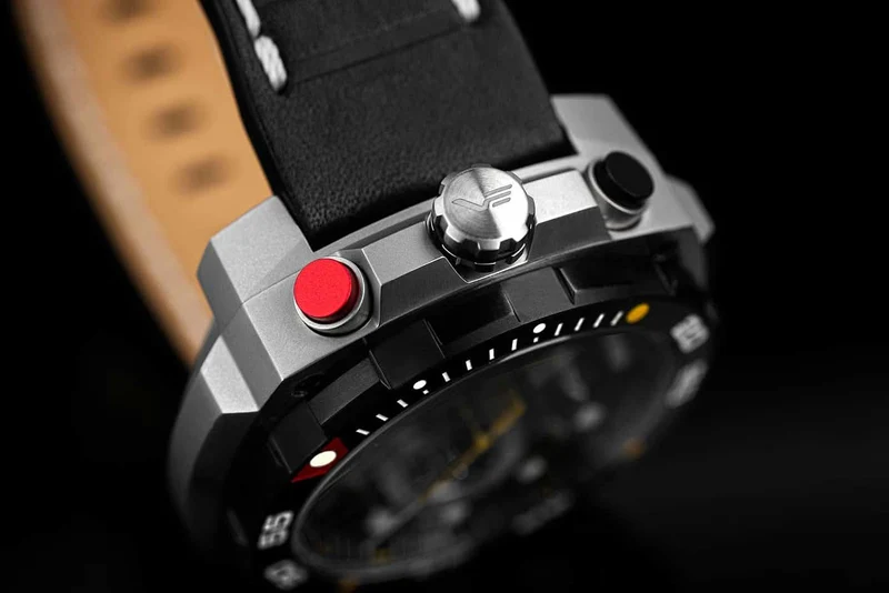 Vostok Europe Systema Periodicum VK67-650E725 Herrenuhr • 20 Bar Wasserdicht • Bullhead-Design