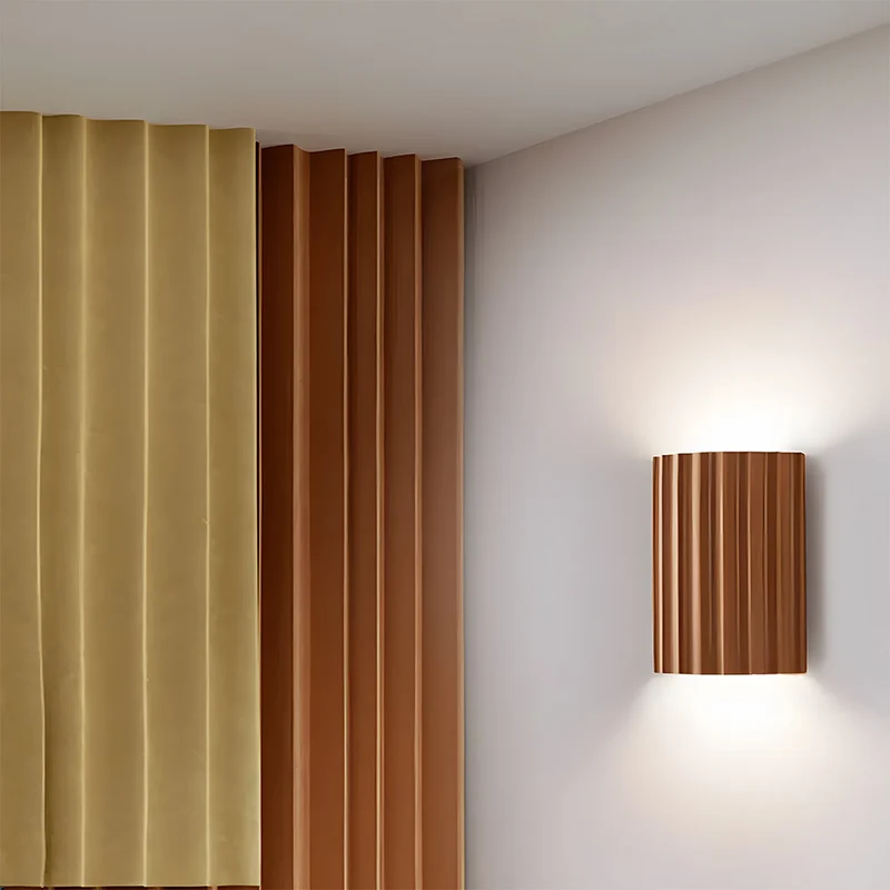 Wandlamp Resin Halfrond Minimalistisch G9 LED Slaapkamer Hal Woonkamer Modern | Sansoti