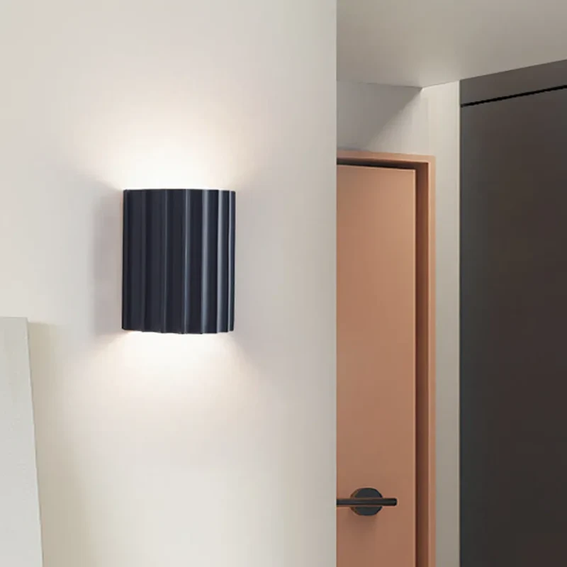 Wandlamp Resin Halfrond Minimalistisch G9 LED Slaapkamer Hal Woonkamer Modern | Sansoti