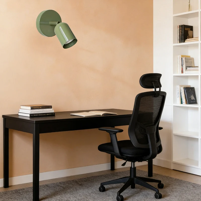 Wandlamp IJzer Minimalistisch Mat LED Hal Slaapkamer Badkamer Trap Modern | Sansoti