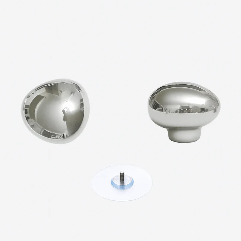 Wandhaak Druppel Chroom Keramiek Zilver Set 2 Stuks Hal Badkamer Modern | Sansoti