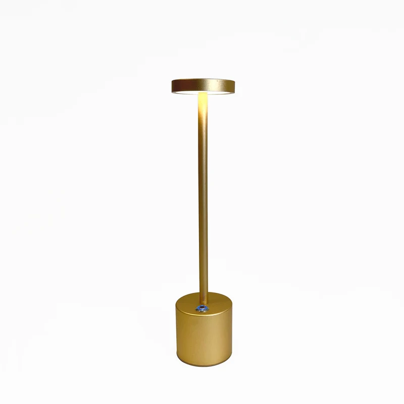 Tafellamp Draadloos Oplaadbaar LED Aluminium Dimbaar IP54 Buiten Binnen Terras | Sansoti