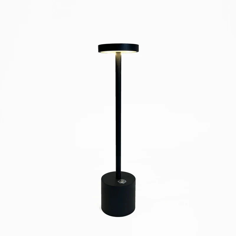 Tafellamp Draadloos Oplaadbaar LED Aluminium Dimbaar IP54 Buiten Binnen Terras | Sansoti