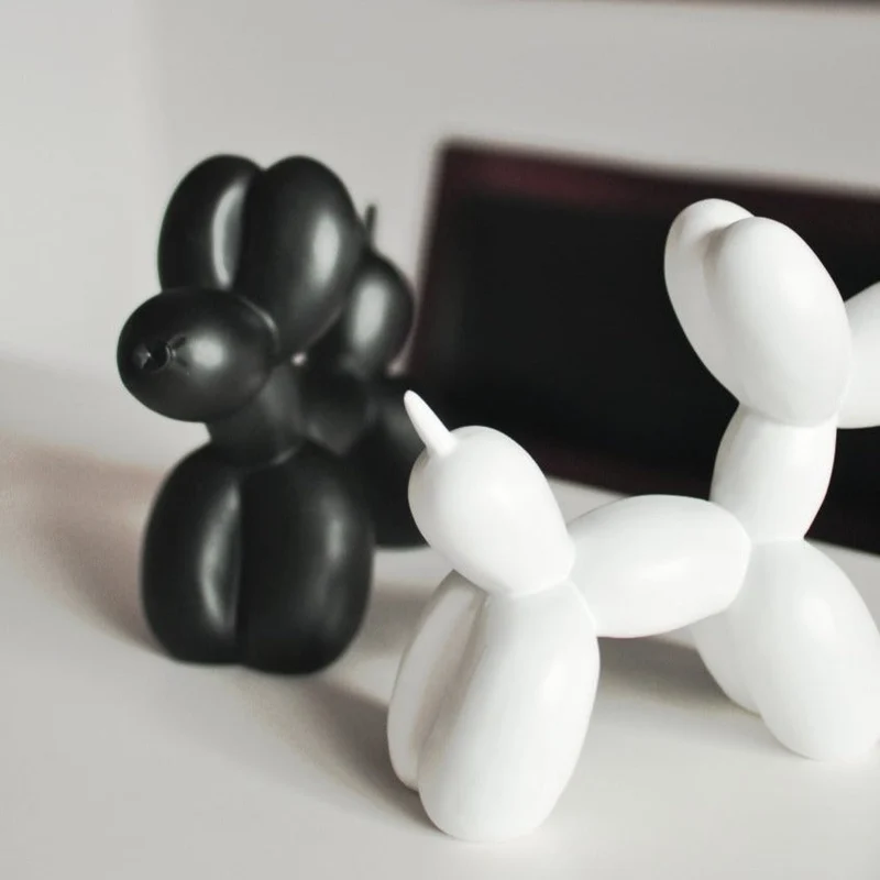 Ballonhond Sculptuur Resin Decoratie Woonkamer Kinderkamer Kunstobject Modern | Sansoti