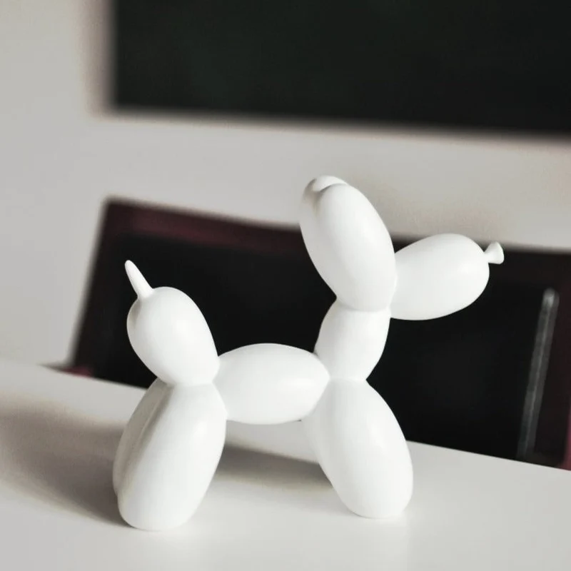 Ballonhond Sculptuur Resin Decoratie Woonkamer Kinderkamer Kunstobject Modern | Sansoti