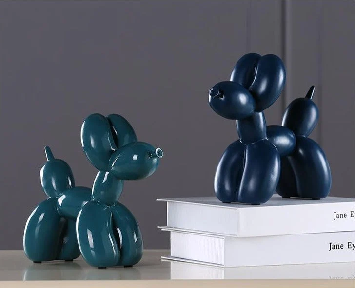 Ballonhond Sculptuur Resin Decoratie Woonkamer Kinderkamer Kunstobject Modern | Sansoti
