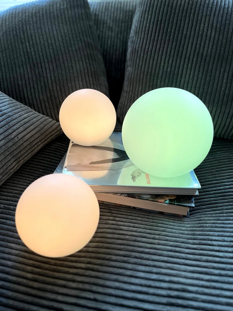 Tafellamp Draadloos Oplaadbaar LED 16 Kleuren Dimbaar IP65 Buiten Binnen | Sansoti