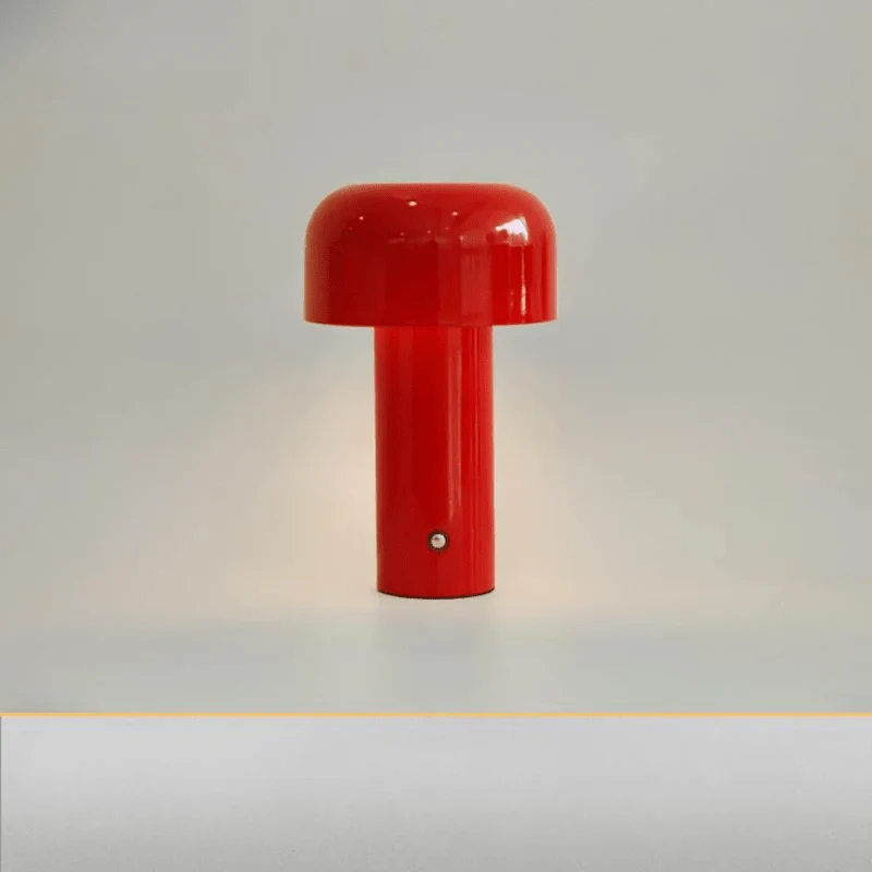 Tafellamp Paddenstoel Oplaadbaar Draadloos LED 25cm Design | Sansoti