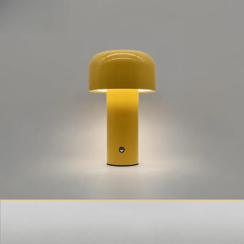 Tafellamp Paddenstoel Oplaadbaar Draadloos LED 25cm Design | Sansoti