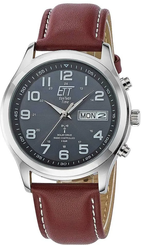 Eco Tech Time Kalahari EGS-11251-22L Herrenuhr • Solar-Funk • Titan
