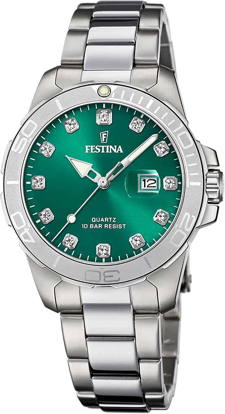 Festina Boyfriend F20503/7 Damenuhr • Eleganz • Edelstahl