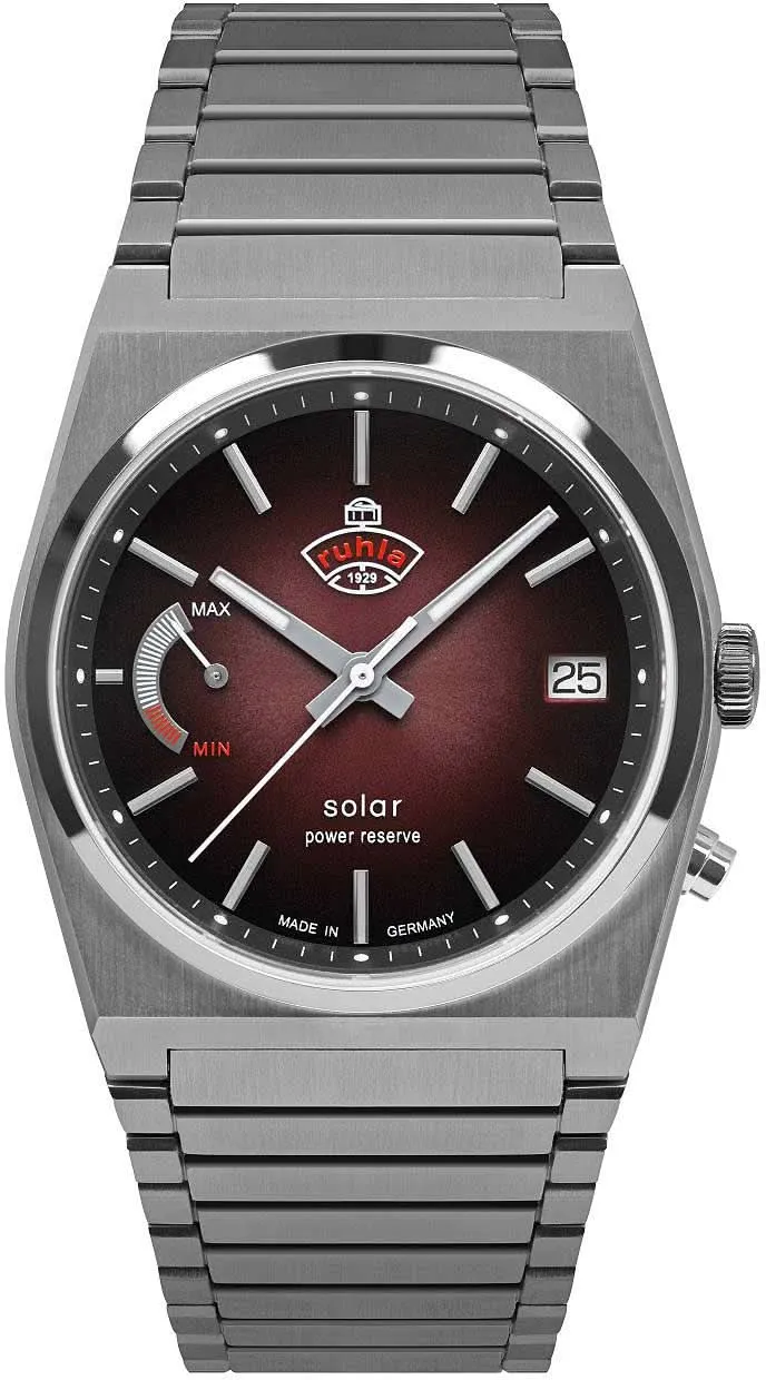 Ruhla Space Control 4640M5 Herrenuhr • Made in Germany • Solar-Antrieb