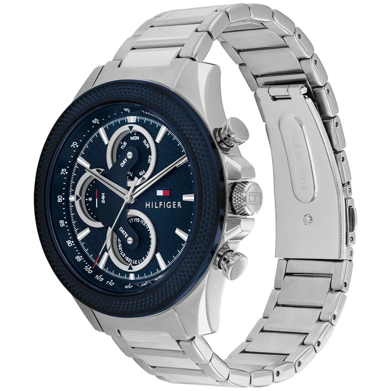 Tommy Hilfiger Clark 1792080 Herrenuhr • Quarzwerk • Zeitloses Design