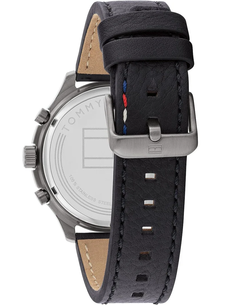 Tommy Hilfiger Asher 1791856 Herren Armbanduhr Schwarz • Quarzwerk • 5 ATM Wasserdicht
