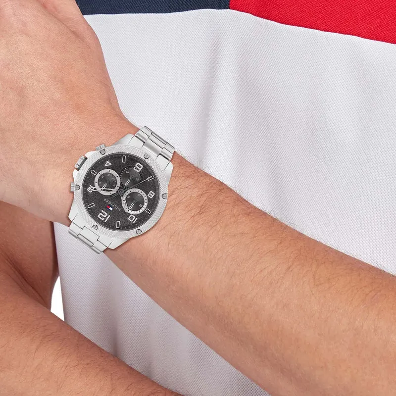 Tommy Hilfiger Blaze 1792029 Herren • Chronograph-Zifferblatt • Mineralglas