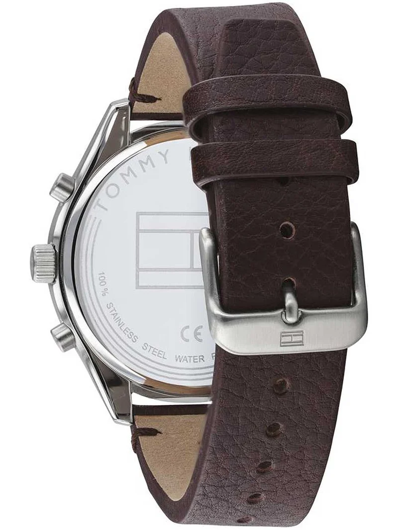 Tommy Hilfiger 1791729 Herren Armbanduhr • Lässiges Casual-Design • 5 ATM Wasserschutz
