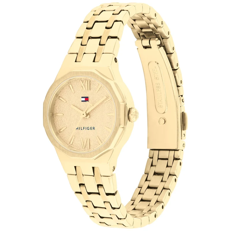 Tommy Hilfiger Mackenzie 1782886 Damen • Quarzwerk • Stilvolles Lederarmband