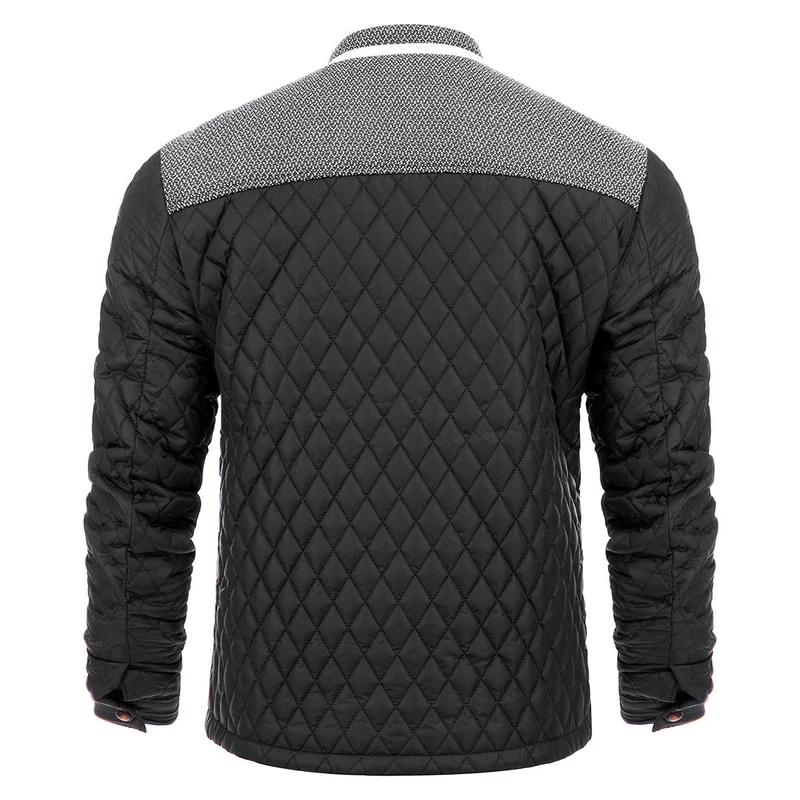 Gewatteerd Heren Winterjack Polyester Waterdicht Zwart Outdoor Wandelen Ski Winterkleding Comfort Warmte | Sansoti