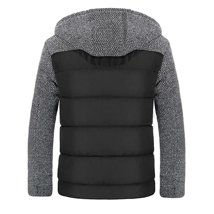 Fleece Winterjas met Warme Voering Waterafstotend Zwart Outdoorkleding voor Wandelen Camping Heren en Dames | Sansoti
