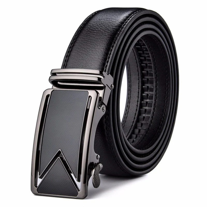 Lederen Riem Heren Premium Rundleer Zwart Waterbestendig Krasvrij Duurzaam Casual Stijl Accessoire Broeksluiting | Sansoti