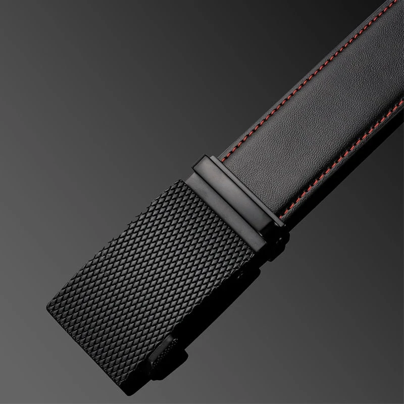 Zakelijke Leren Riem Klassiek 110-130cm Volnerf Rundleer Waterbestendig Kraswerend voor Kantoor Werk | Sansoti