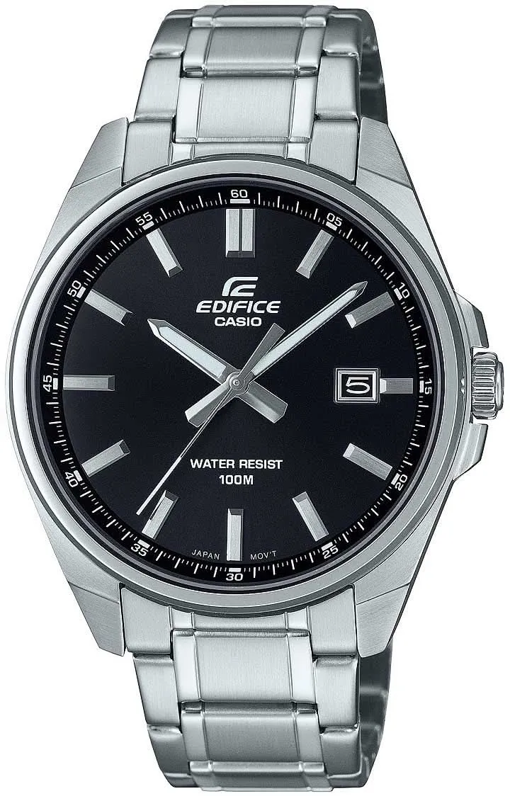 Casio Edifice EFV-150D-1AVUEF Herrenuhr • Klassisch-Sportliches Design • 10 bar Wasserdichtigkeit