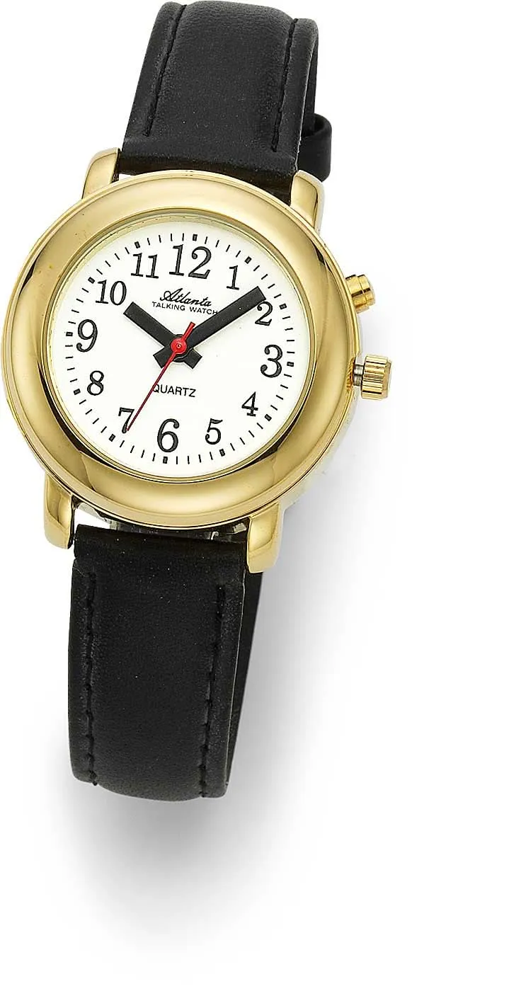 Atlanta Seniorenuhr 8916/9 Uhr • Sprechfunktion • Hoher Kontrast