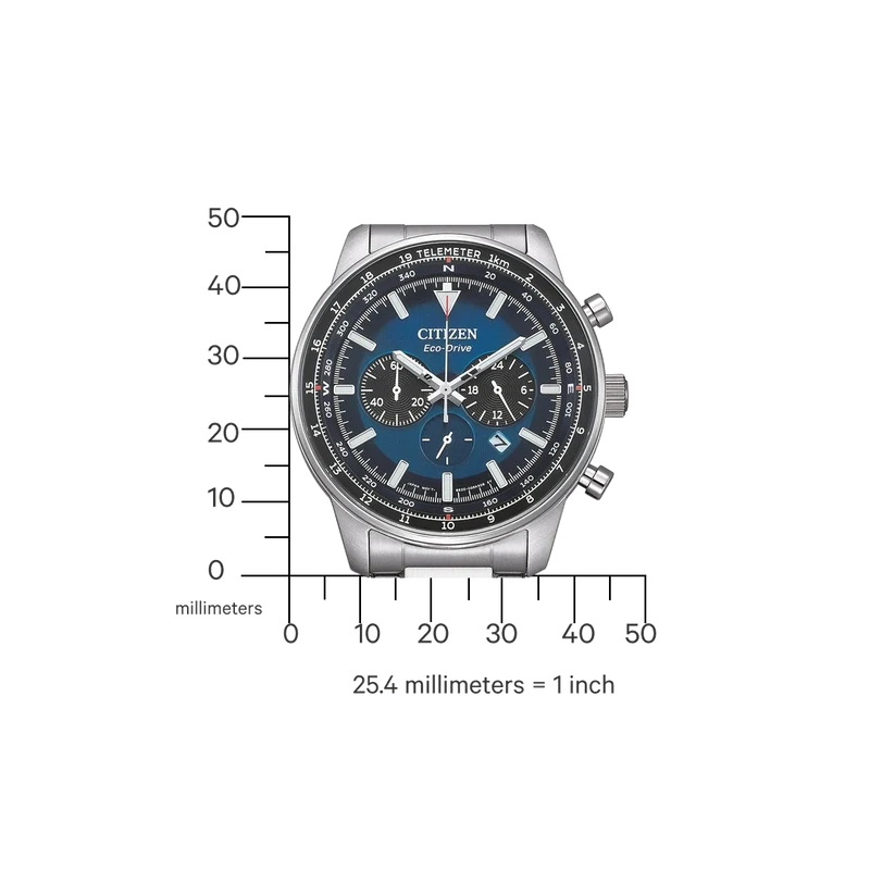 Citizen CA4500-91L Herrenuhr • Eco-Drive Lichtantrieb • Präziser Chronograph