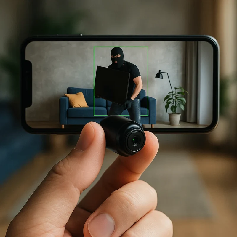 Mini Wifi Camera 1080P Met Audio Nachtzicht Bewegingsdetectie | Sansoti