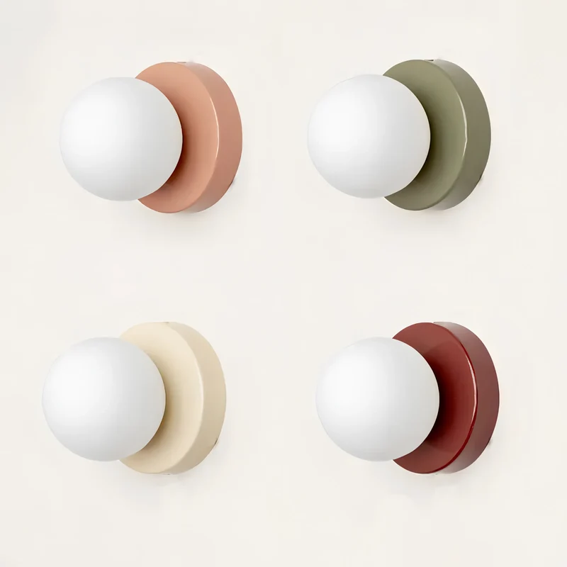 Wandlamp Scandinavisch Glazen Kap Minimalistisch Design G9 Wandverlichting | Sansoti
