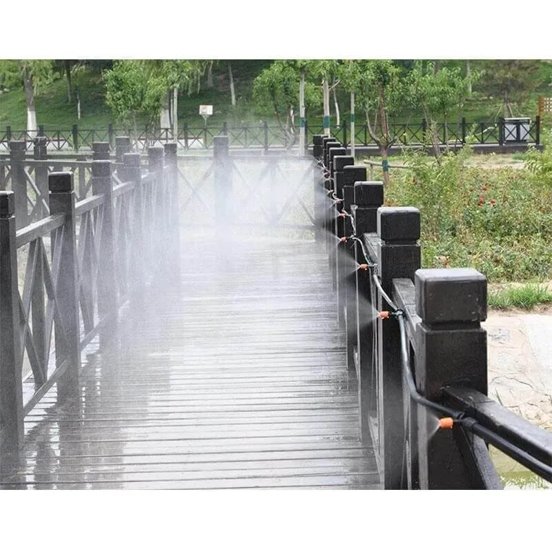 Druppelslang Irrigatiesysteem Verstelbare Sproeiers 5-20M Waterbesparend | Sansoti