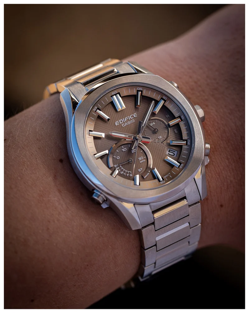 Casio Edifice EQB-1300D-5AEF Herrenuhr • Tough Solar & Bluetooth • Saphirglas