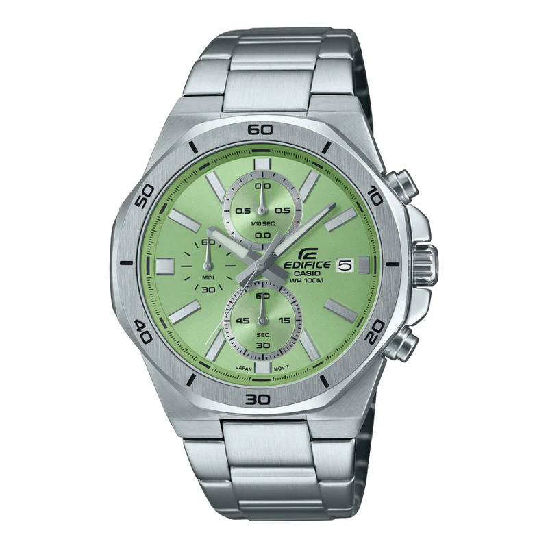 Casio EFV-640D-3AVUEF Edifice Herrenuhr Blau • Stoppuhr-Chronograph • 10 BAR Wasserdichtigkeit