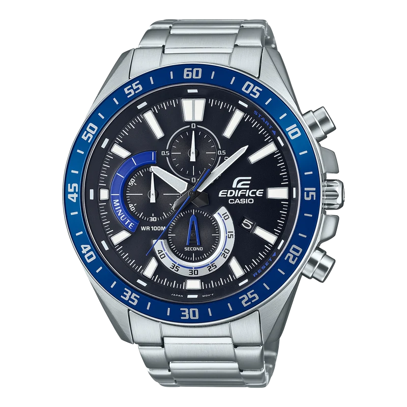 Casio Edifice EFV-620D-1A2VUEF Herrenuhr Blau • Chronograph • 10 BAR Wasserdicht