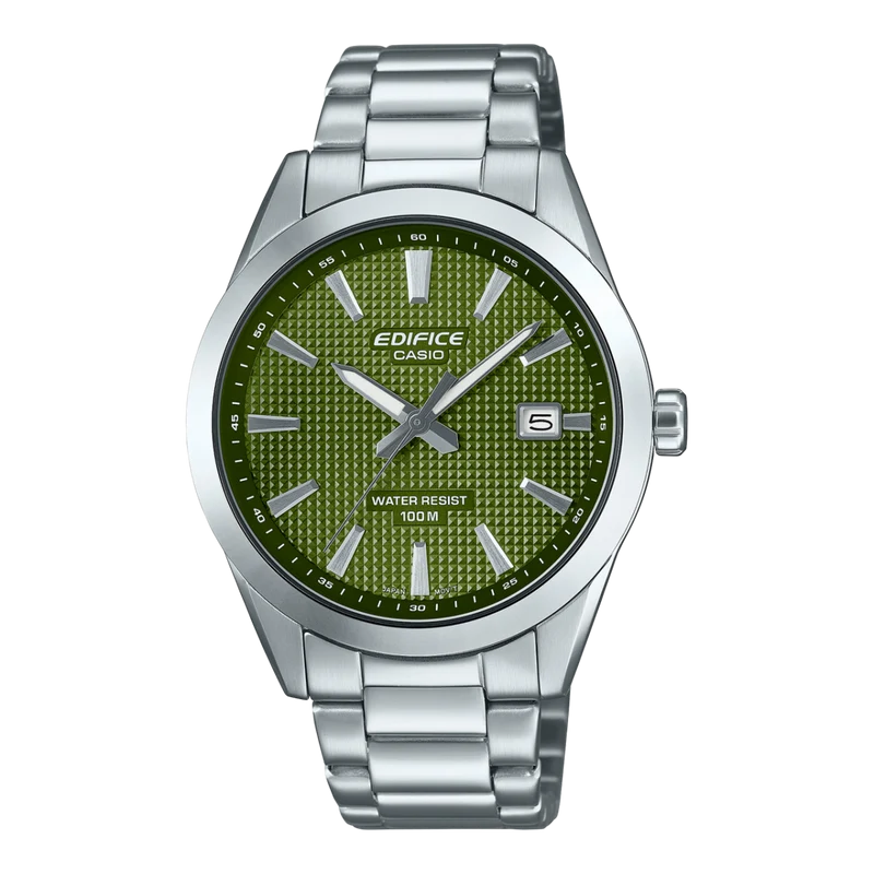 Casio EFV-160D-3AVEF Edifice Herren Armbanduhr • Clous de Paris Zifferblatt • 10 bar Wasserdicht