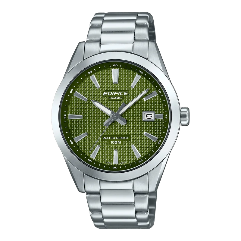 Casio EFV-160D-3AVEF Edifice Herren Armbanduhr • Clous de Paris Zifferblatt • 10 bar Wasserdicht